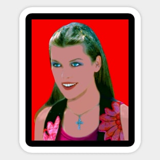 Milla Jovovich Sticker